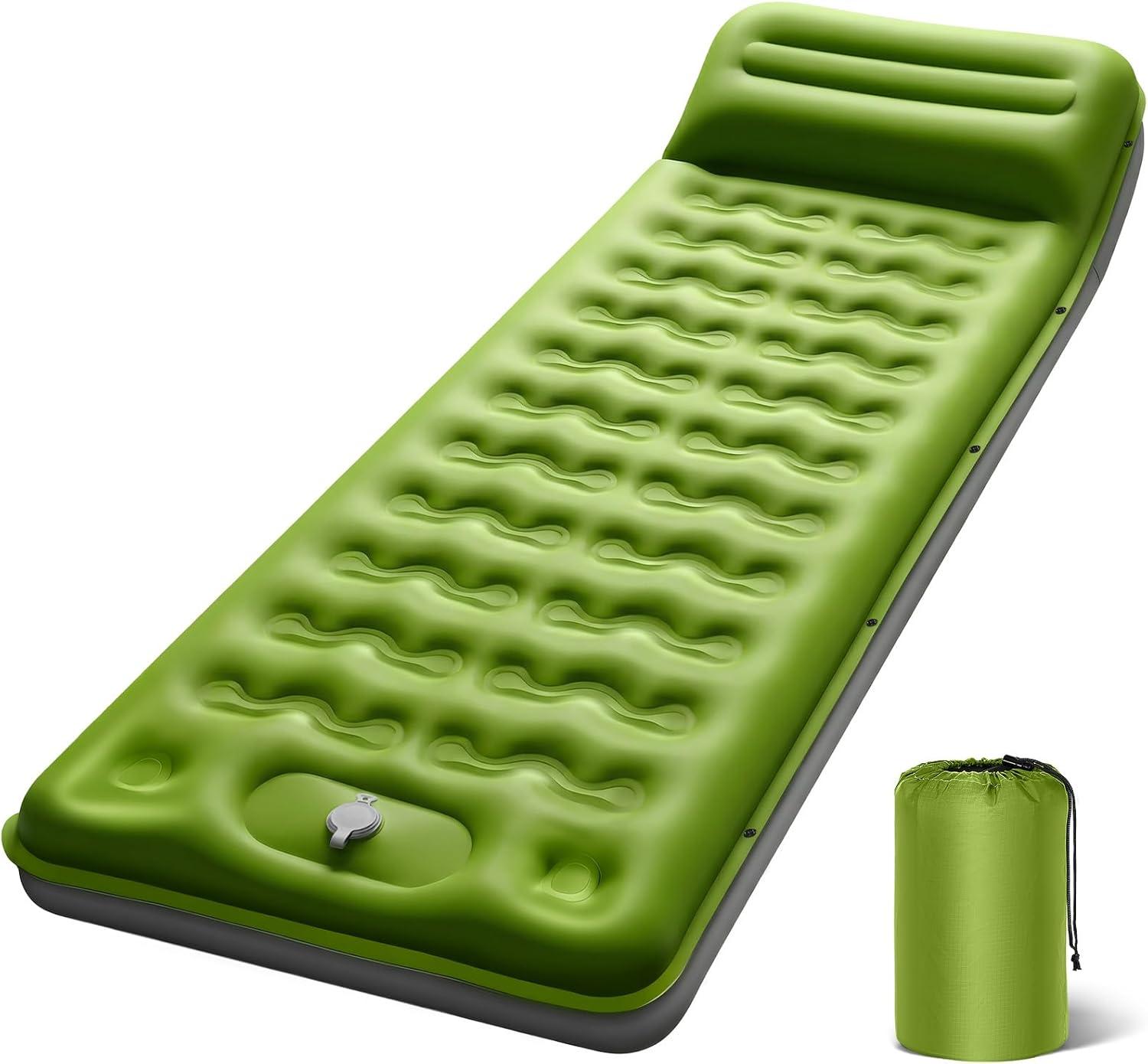 image:imageOGERY Ultralight Inflating Sleeping Pad amp Camping Lights with Remote